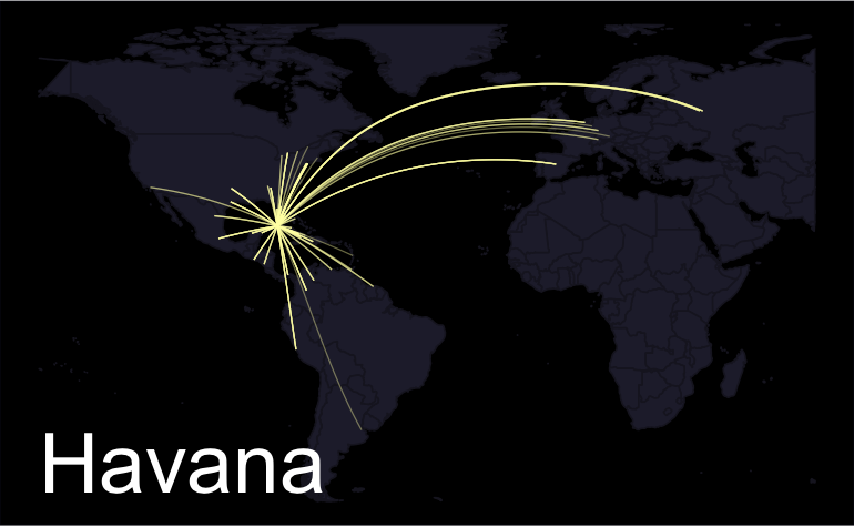 Havana flight